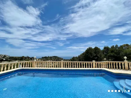 Villa rustique Benissa, piscine privée 8x4m, vue mer : photo 3