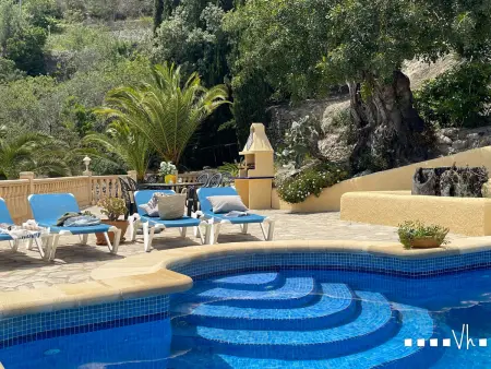 Villa rustique Benissa, piscine privée 8x4m, vue mer : photo 6