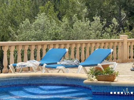 Villa rustique Benissa, piscine privée 8x4m, vue mer : photo 12
