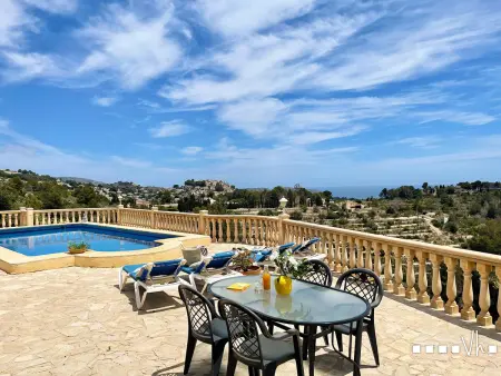 Villa rustique Benissa, piscine privée 8x4m, vue mer : photo 19