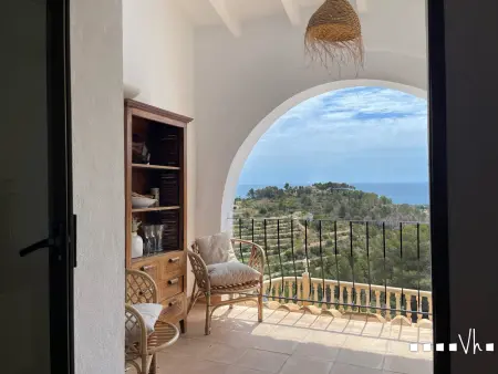 Villa rustique Benissa, piscine privée 8x4m, vue mer : photo 23