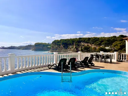 Villa méditerranéenne Benissa, piscine 7x3m, accès plage : photo 4