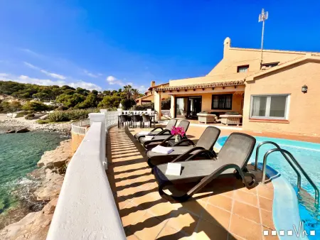 Villa méditerranéenne Benissa, piscine 7x3m, accès plage : photo 8