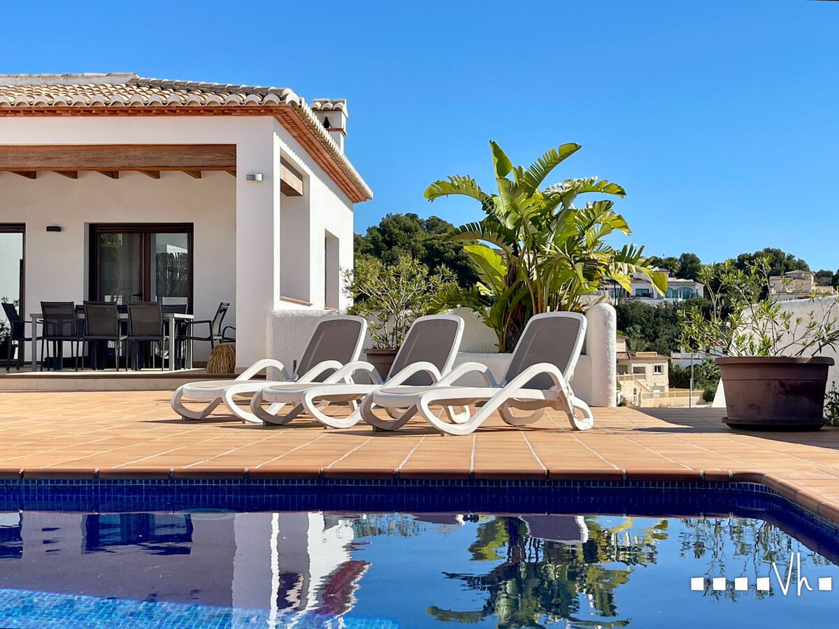 Villa Pinets : maison moderne 4 ch, piscine & vue mer à Benissa - Photo 3