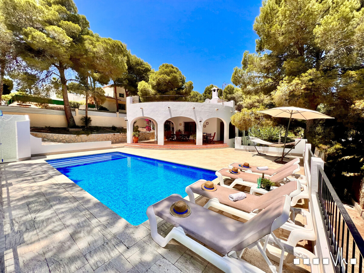 Villa Carmen, 4 chambres avec piscine à 800 m de la plage - Photo 3