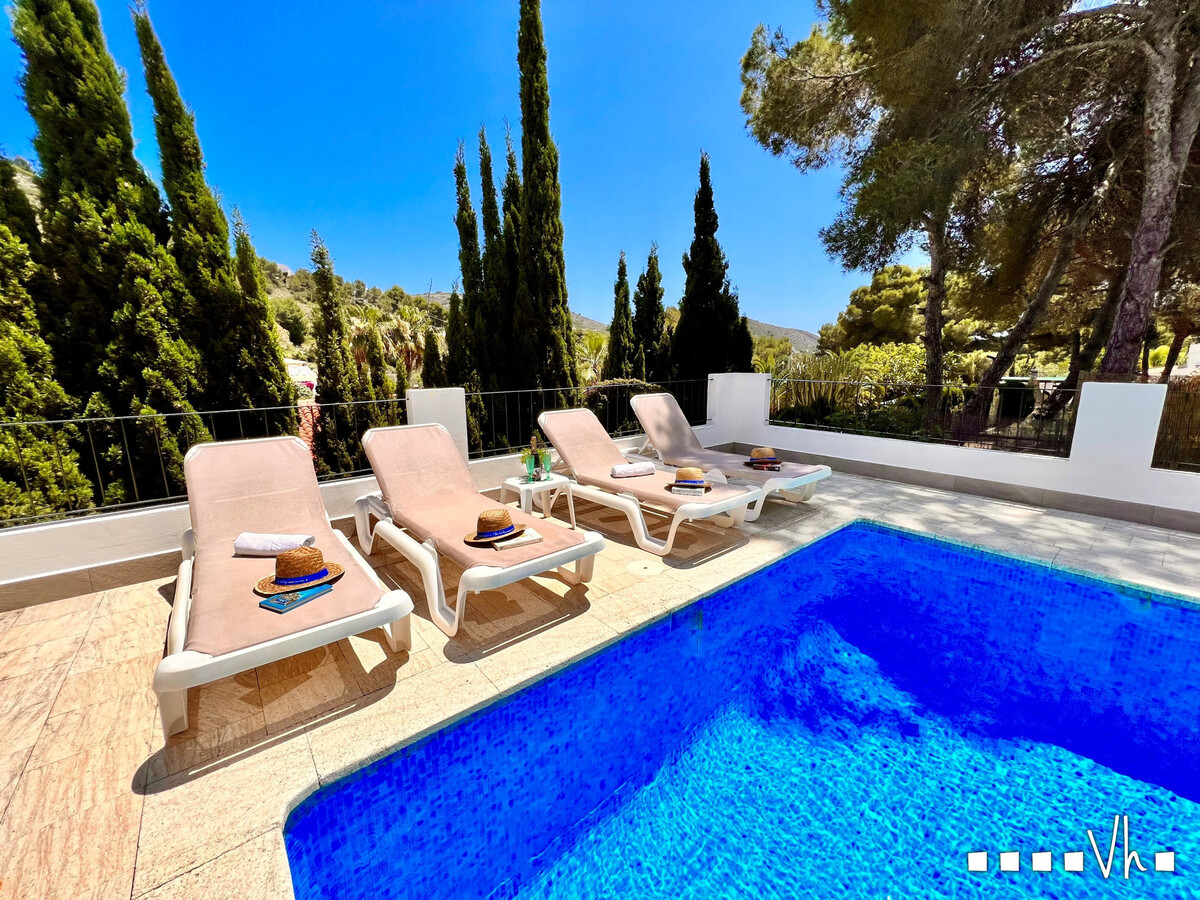 Villa Carmen, 4 chambres avec piscine à 800 m de la plage - Photo 25