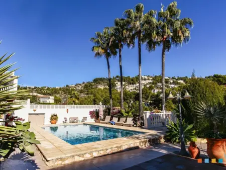 Location villa à Benissa, Villa méditerranéenne à Benissa avec piscine privée