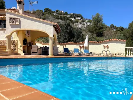 Villa Gralla à Benissa : piscine 8x4m et vue mer : photo 11