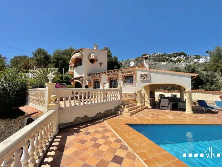Villa Gralla à Benissa : piscine 8x4m et vue mer : photo 36