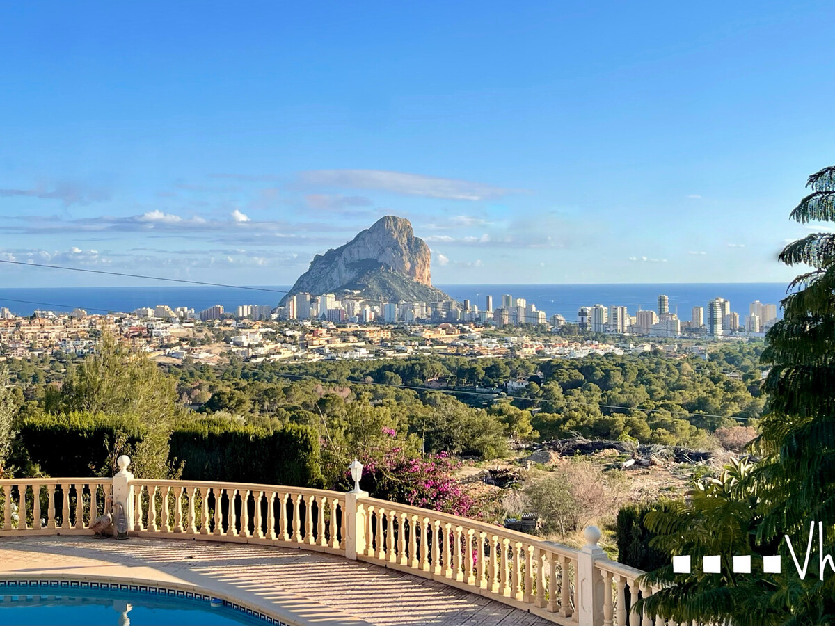 Villa Cielo : vue Peñón de Ifach, piscine 9x5, 8 pers. - Photo 3