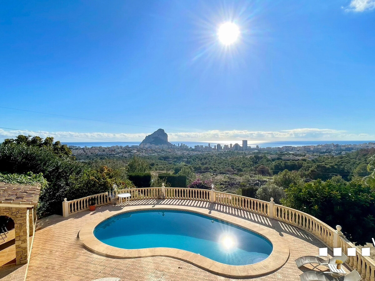 Villa Cielo : vue Peñón de Ifach, piscine 9x5, 8 pers. - Photo 15