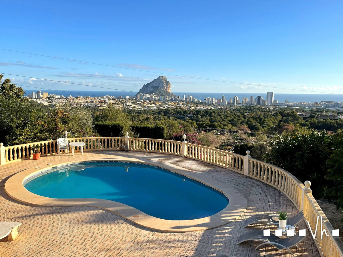 Villa Cielo : vue Peñón de Ifach, piscine 9x5, 8 pers. - Photo 17