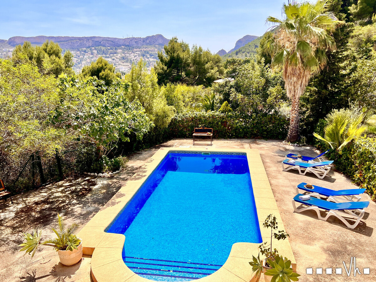 Villa Pumba à Calpe : 6 pers, piscine 8x4m, un seul niveau - Photo 1