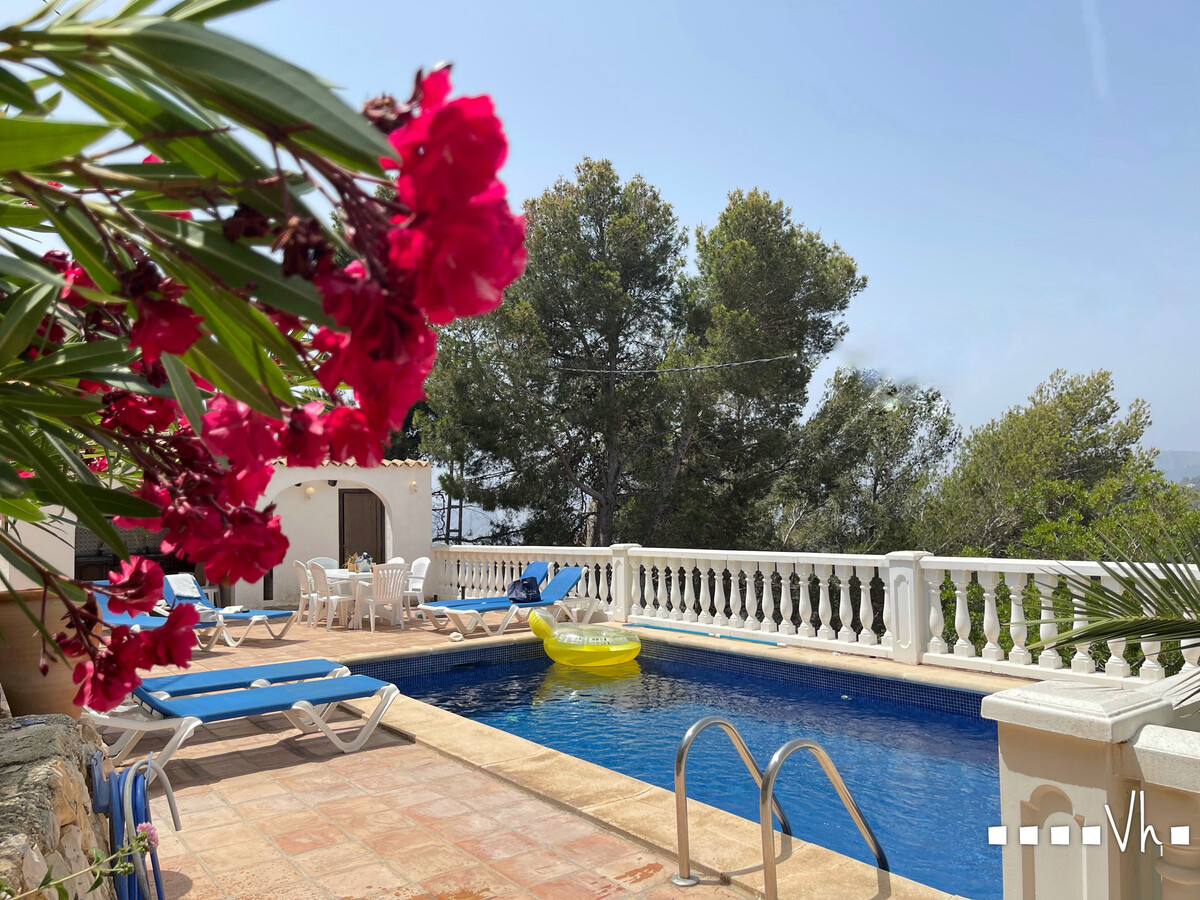 Villa Rulle à Benissa : 3 chambres, piscine 8x4m, vue mer - Photo 3