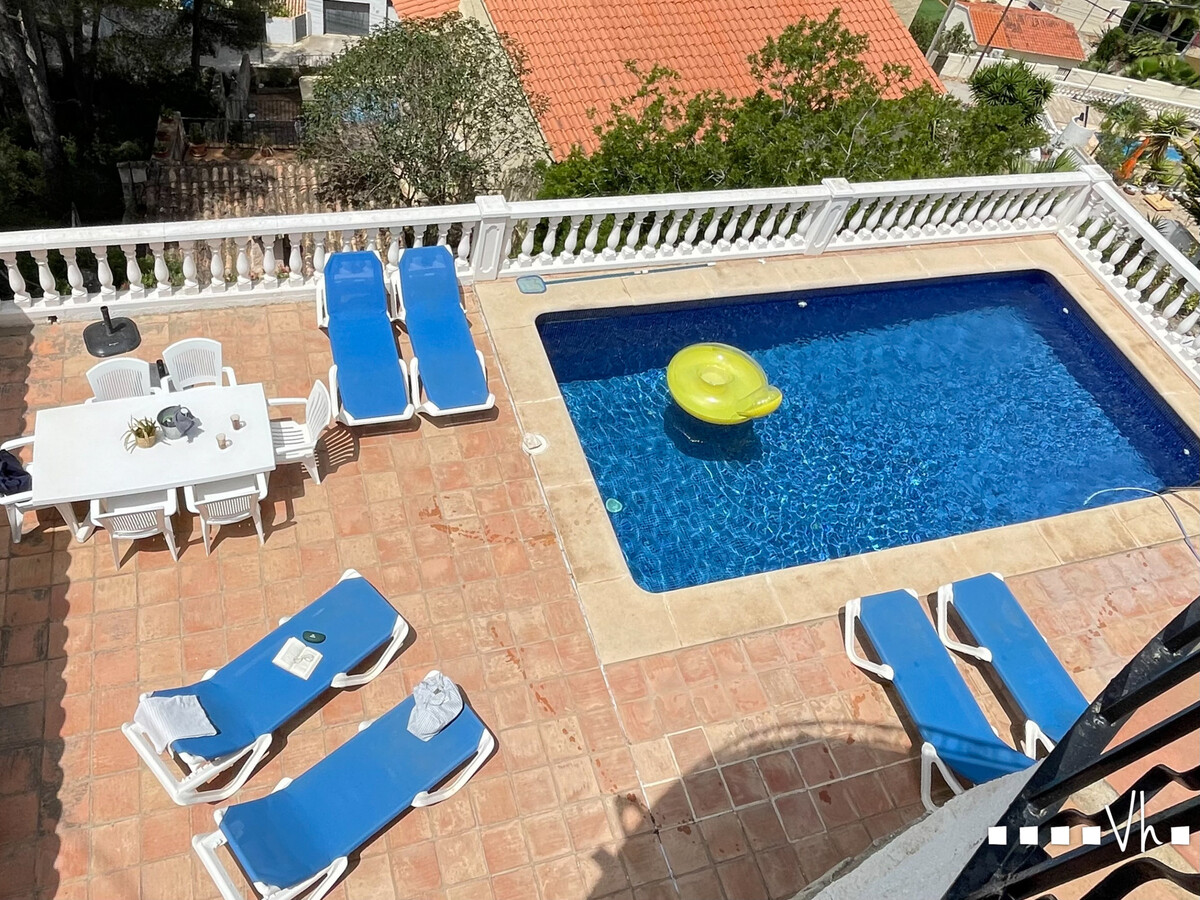 Villa Rulle à Benissa : 3 chambres, piscine 8x4m, vue mer - Photo 6