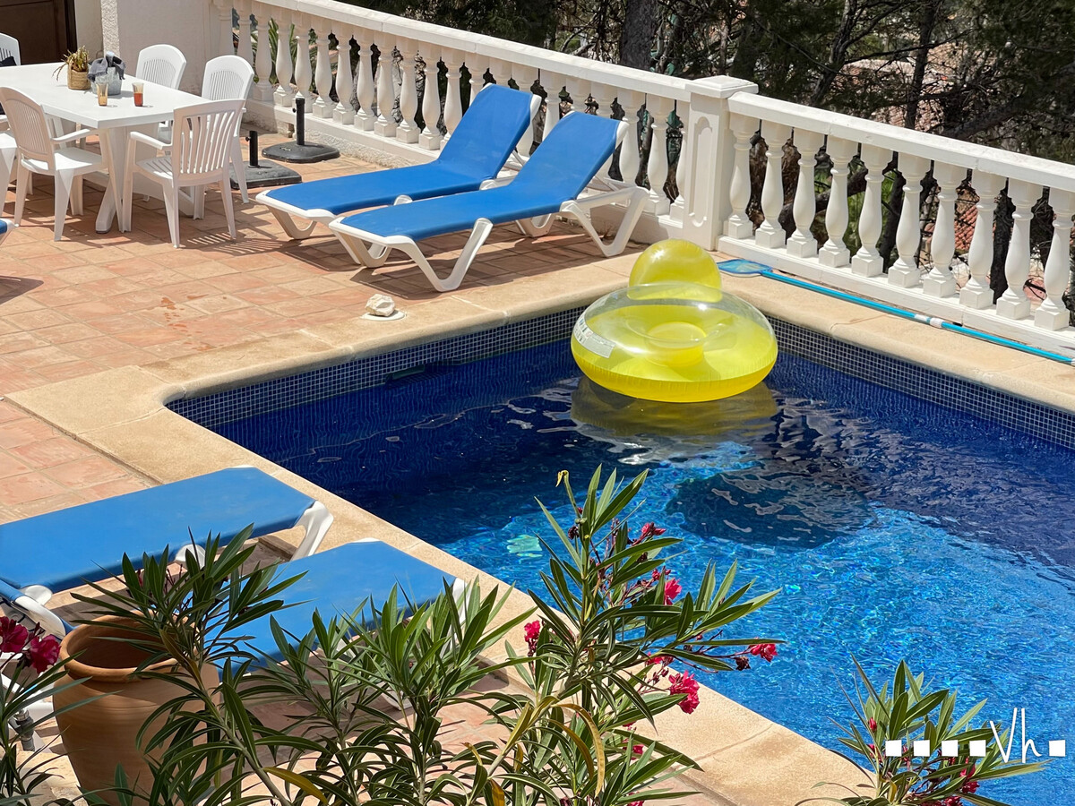 Villa Rulle à Benissa : 3 chambres, piscine 8x4m, vue mer - Photo 7