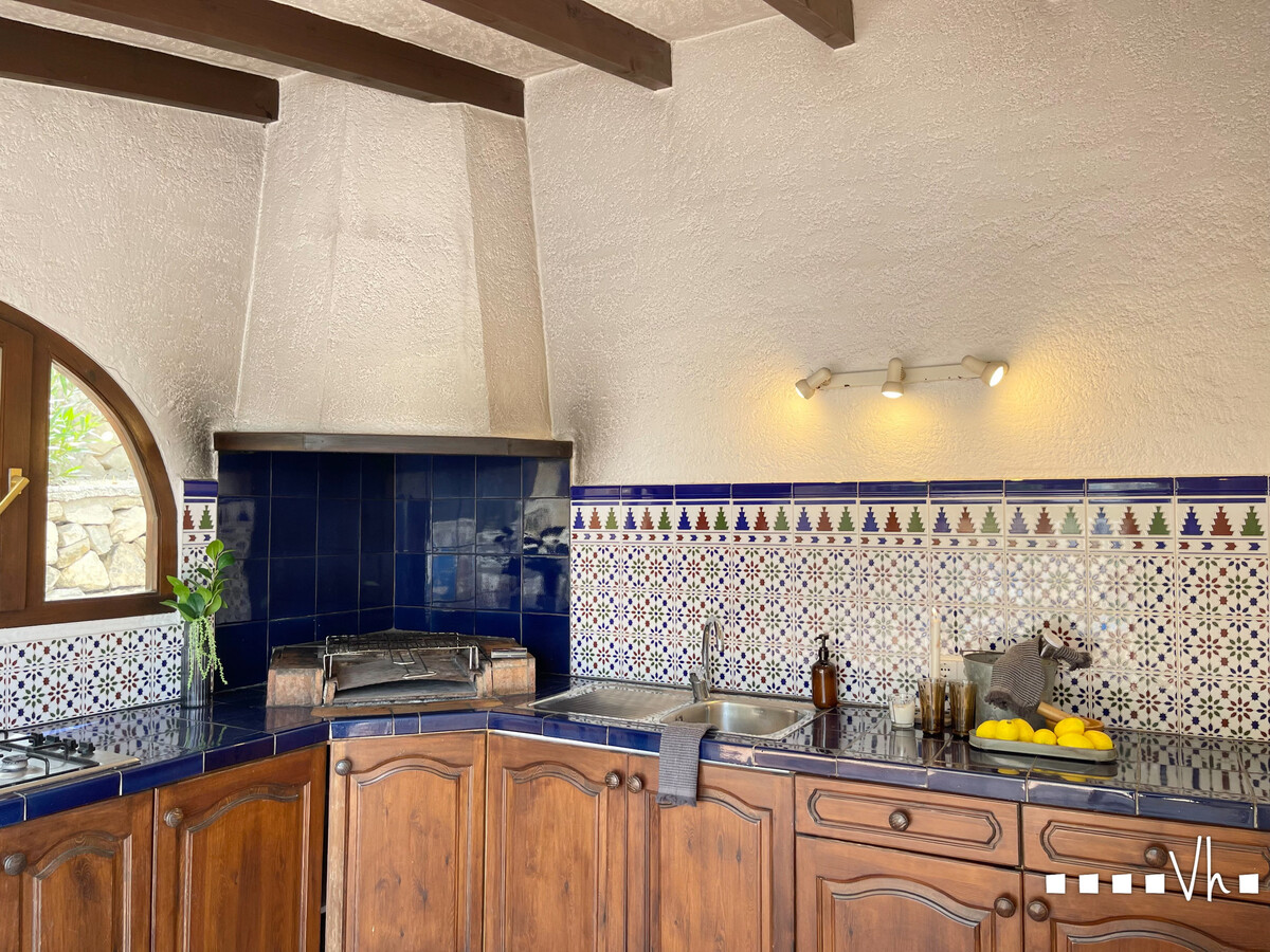 Villa Rulle à Benissa : 3 chambres, piscine 8x4m, vue mer - Photo 9