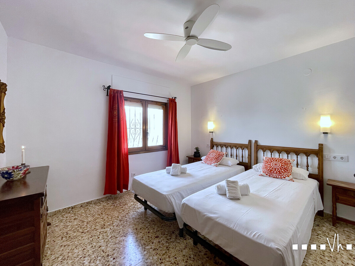 Villa Rulle à Benissa : 3 chambres, piscine 8x4m, vue mer - Photo 24
