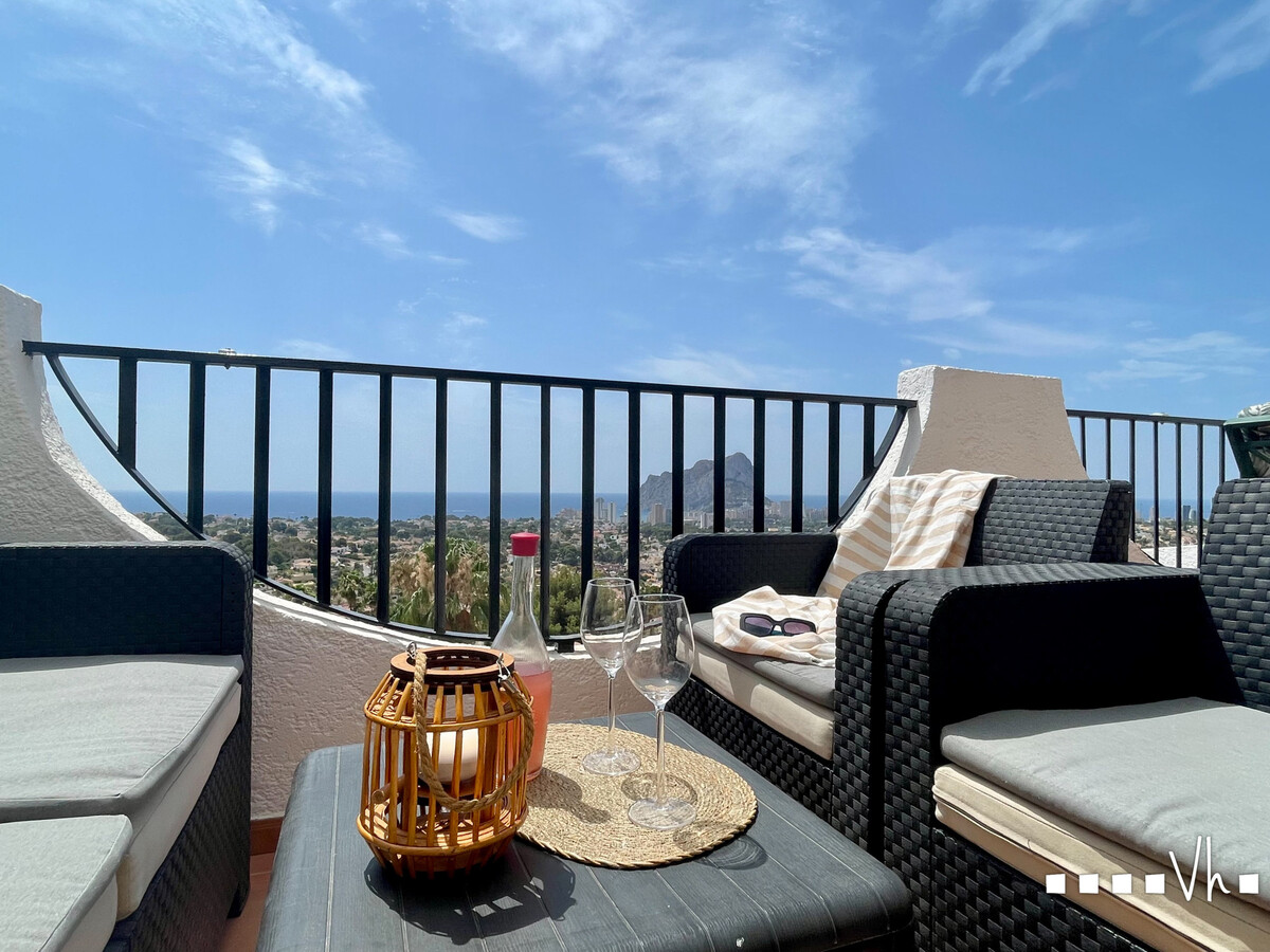 Bungalow 1 chambre avec vue mer et piscines à Calpe - Photo 14