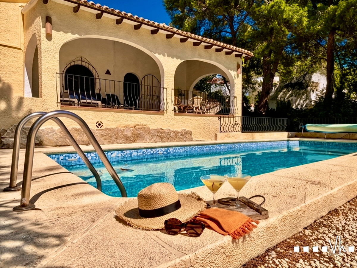 Villa rustique Moraira, piscine privée, 700m plage - Photo 1
