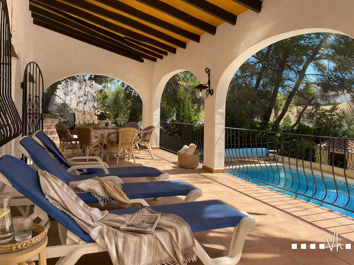 Villa rustique Moraira, piscine privée, 700m plage - Photo 9