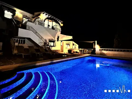 Location villa à Moravit, Villa familiale avec piscine privée et climatisation à Moraira