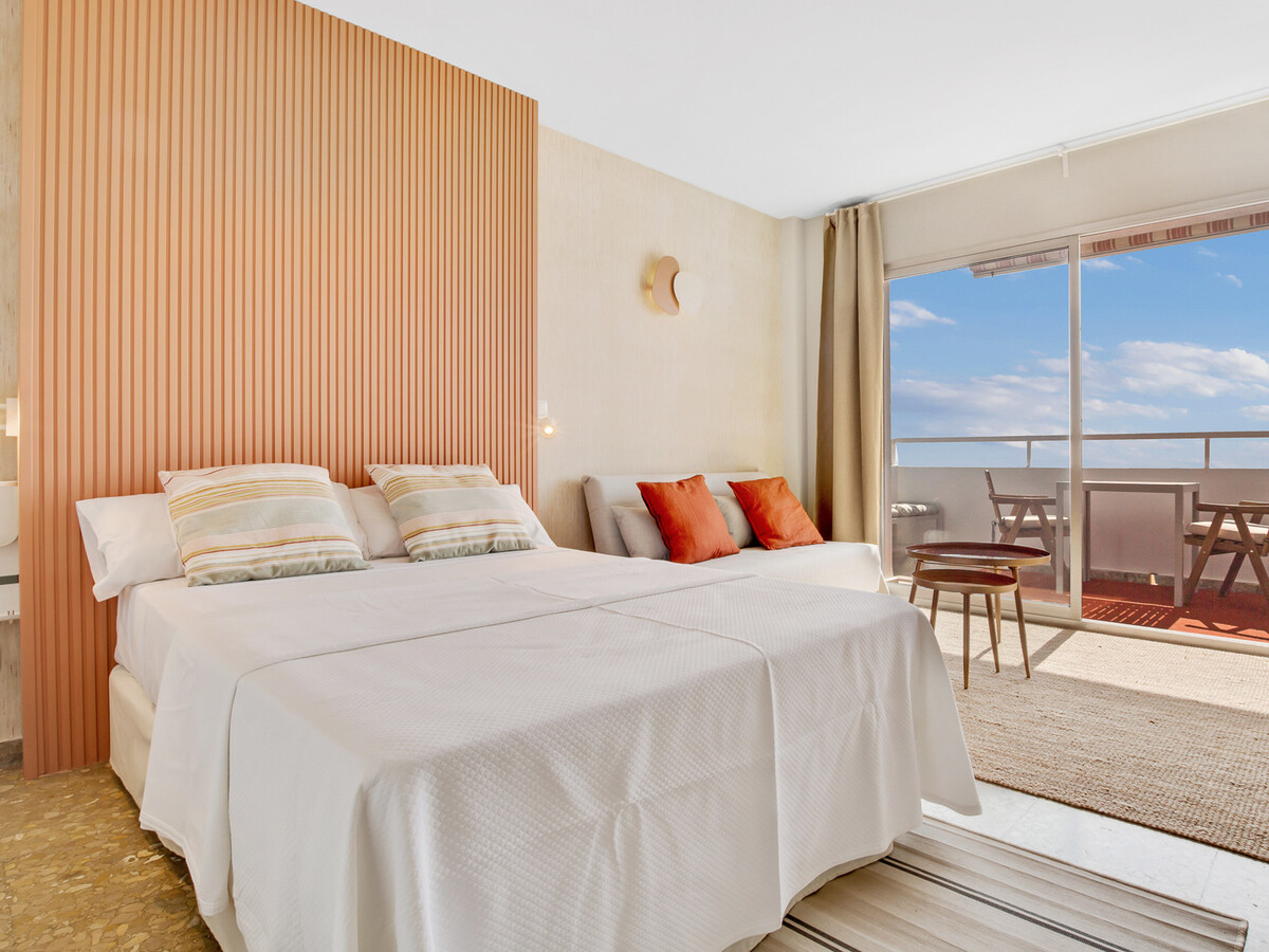 Studio 30 m² vue mer à Torremolinos, 900 m plage - Photo 2