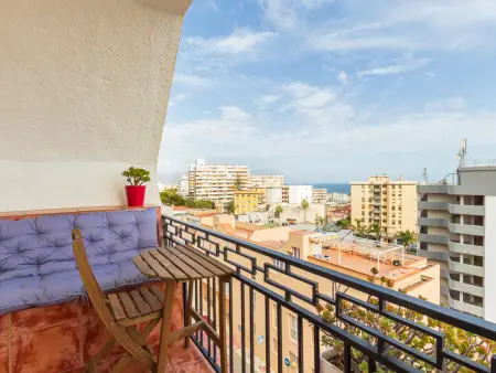 Location appartement à Torremolinos, Appartement confortable à Torremolinos avec piscine et climatisation