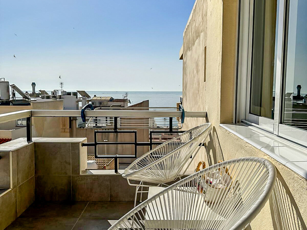 Appartement 4 pers. vue mer à Torremolinos, 30 m plage - Photo 2