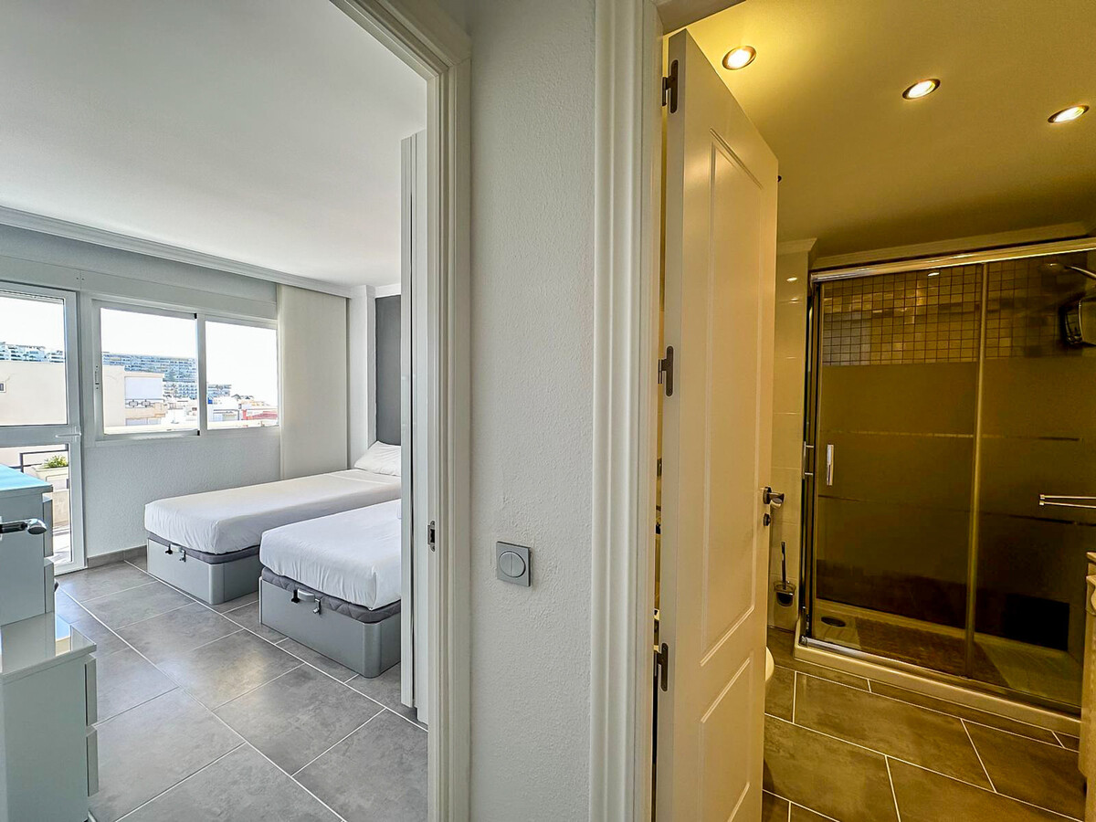 Appartement 4 pers. vue mer à Torremolinos, 30 m plage - Photo 6