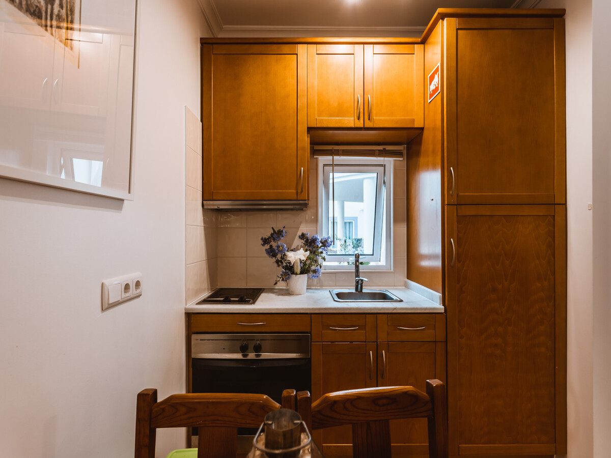 Studio 40 m² Tavira, piscine collective et vue jardin - Photo 13