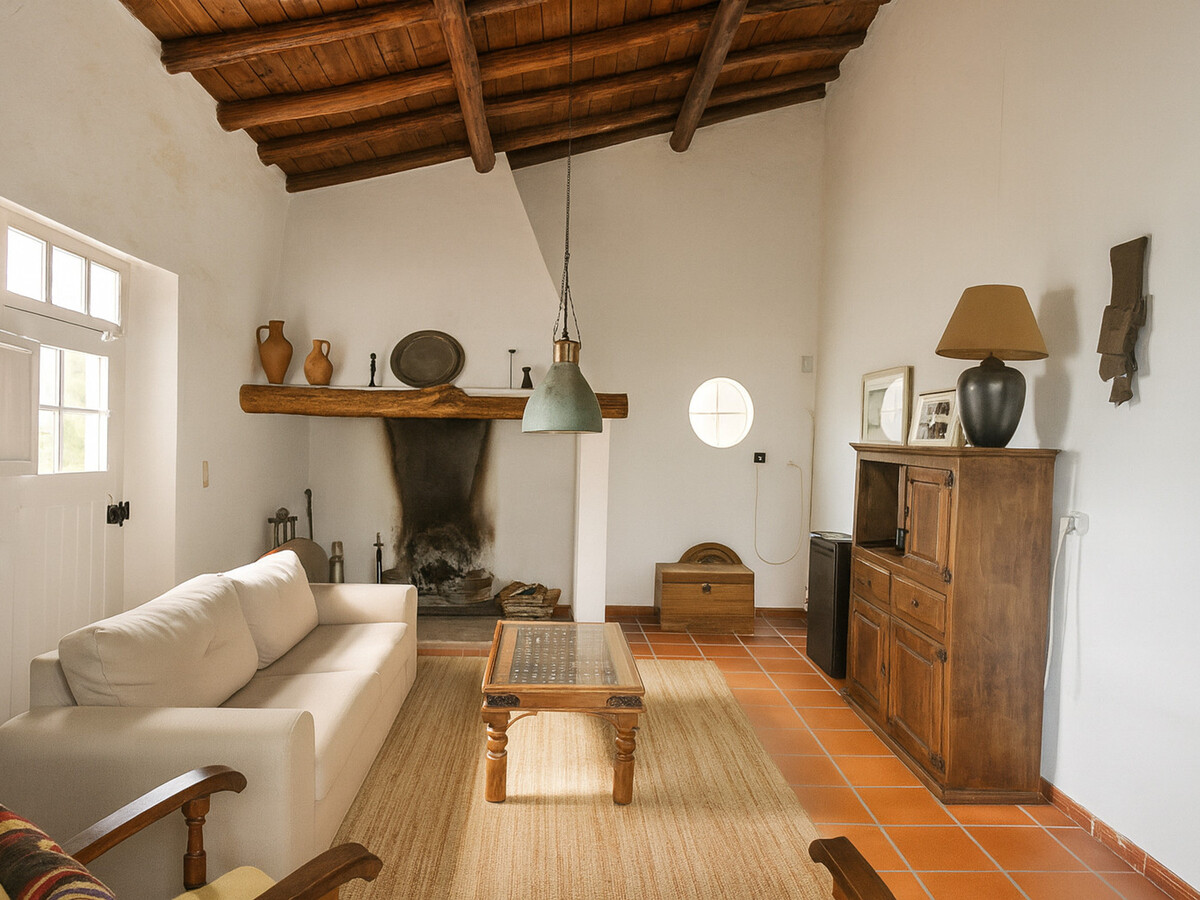 Gîte rustique 7 hectares à Alvito, piscine et terrasse - Photo 9