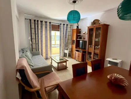 Location appartement à Quarteira Vilamoura, Appartement en bord de mer à Quarteira, 2 chambres, pour 4 personnes avec balcon