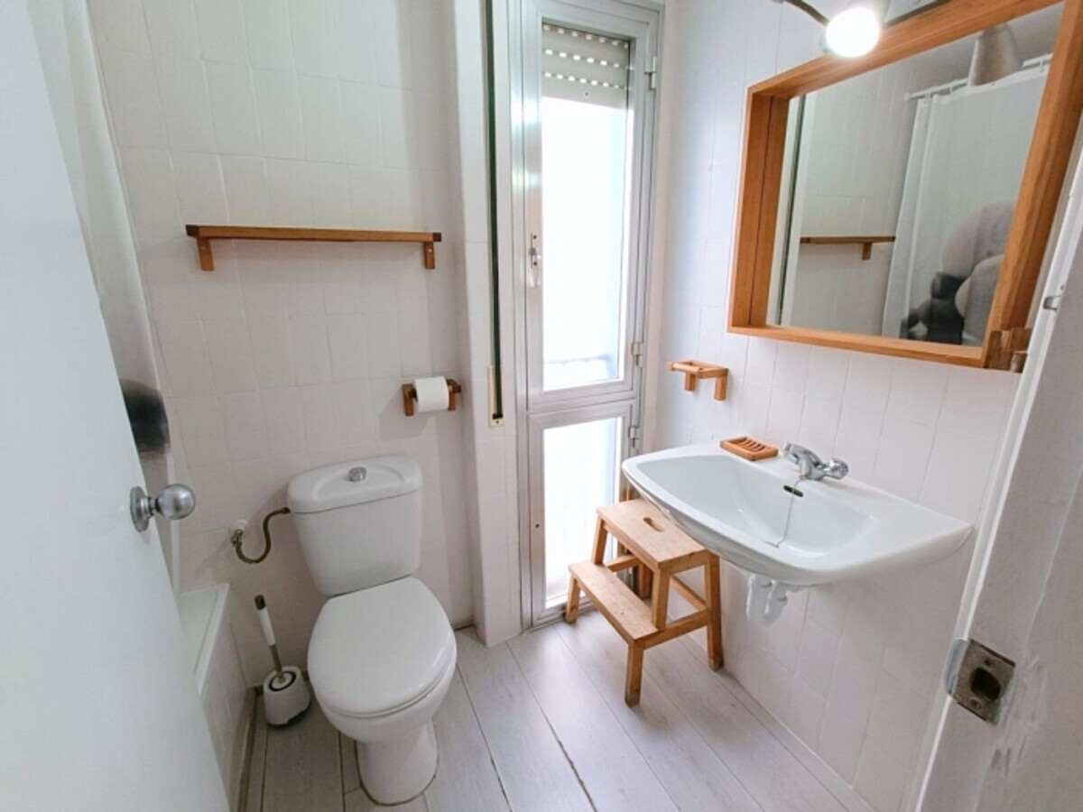 Studio Centre Roses, 50m plage, terrasse piétonne - Photo 6