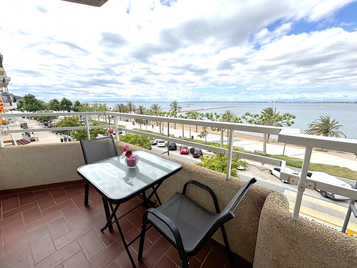 Appartement 4 pers. bord de mer à Roses, balcon vue - Photo 1