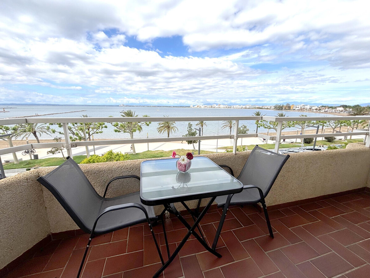 Appartement 4 pers. bord de mer à Roses, balcon vue - Photo 6