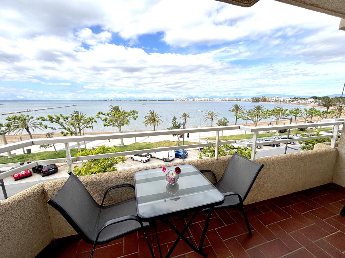 Appartement 4 pers. bord de mer à Roses, balcon vue - Photo 11