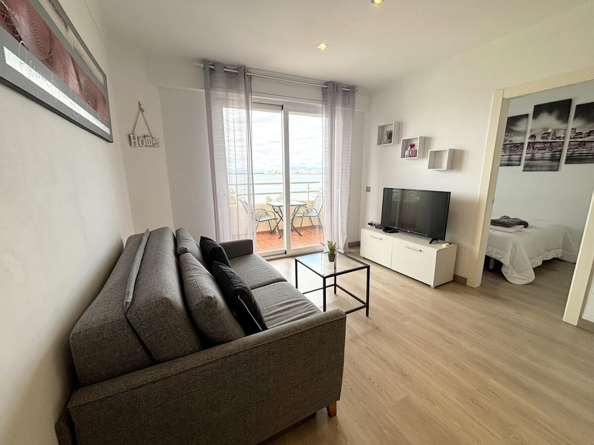 Appartement 4 pers. bord de mer à Roses, balcon vue - Photo 12