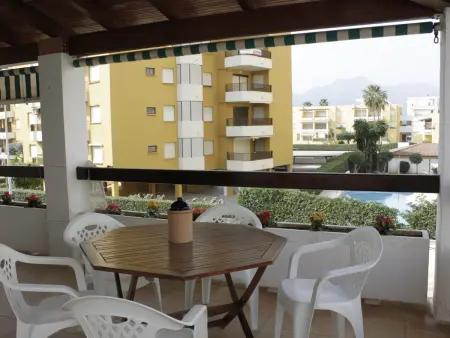 Location appartement à Xeraco, Appartement en bord de mer à Xeraco pour 4/5 personnes avec grande terrasse