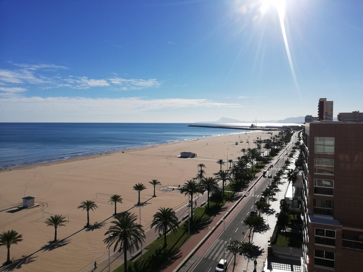 Studio première ligne de plage à Gandía, 9e étage - Photo 2