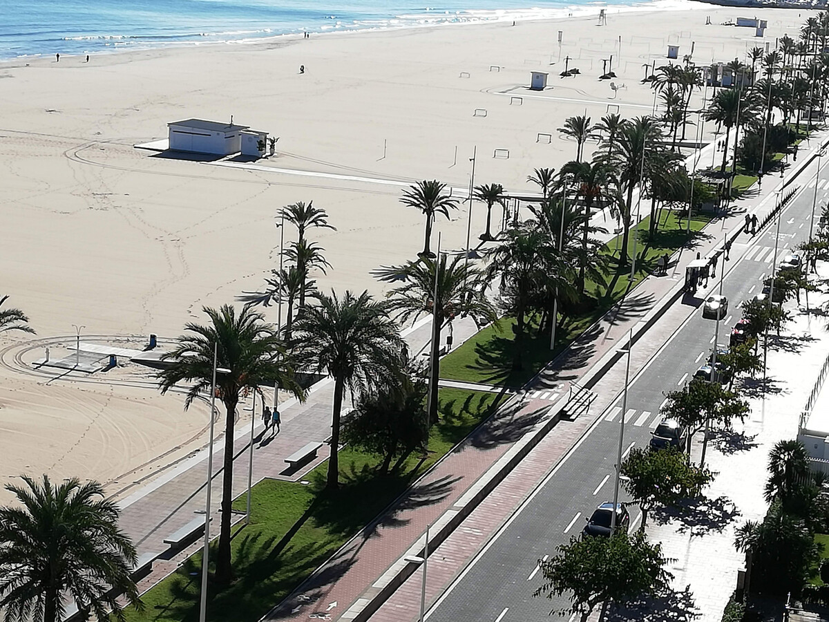Studio première ligne de plage à Gandía, 9e étage - Photo 21