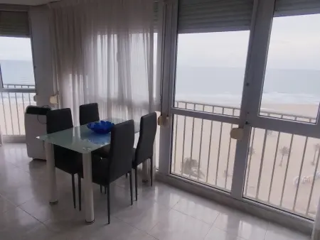 Location appartement à Gandía, Studio bord de mer avec wifi à Gandia, 2 pers.