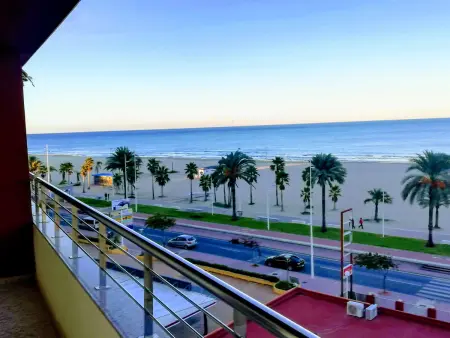 Location appartement à Gandía, Appart. Gandía avec vue mer, accepte animaux, 2 ch, 4 pers