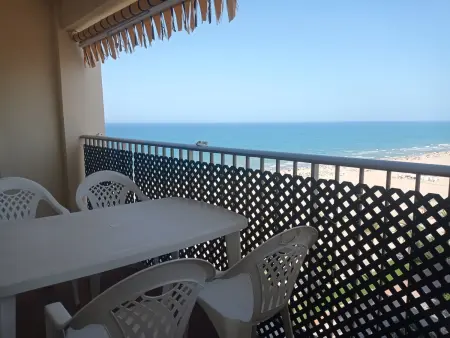 Location appartement à Gandía, Appartement studio douillet pour 2, Gandia, vue mer