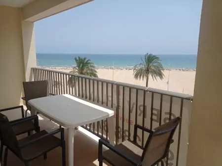 Location appartement à Gandía, Studio front de mer à Gandia avec vue et WIFI pour 2 personnes