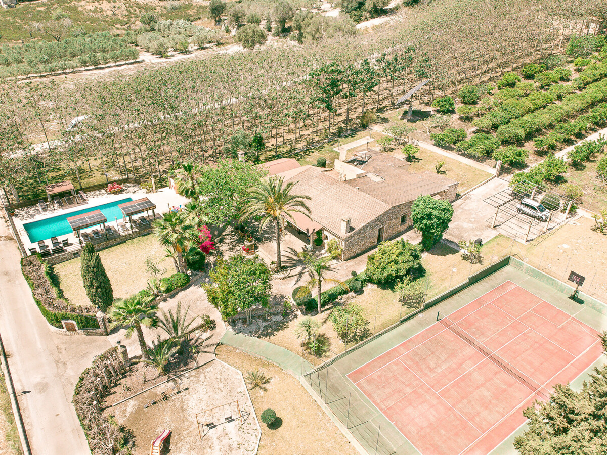Villa 12 pers., 6 chambres, piscine et court de tennis à Llubí - Photo 35