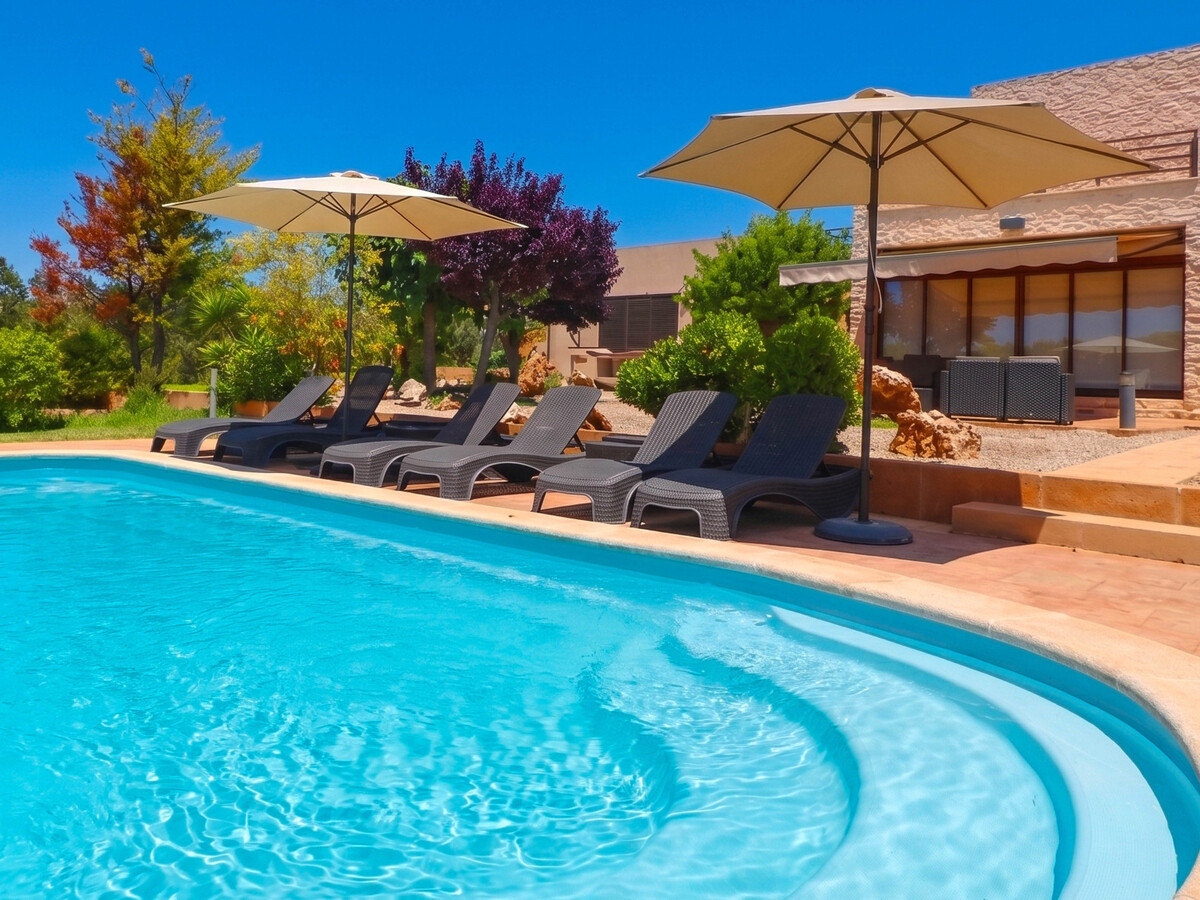 Villa Son Vigili : piscine 8,5 x 3,5 m à Campos - Photo 1