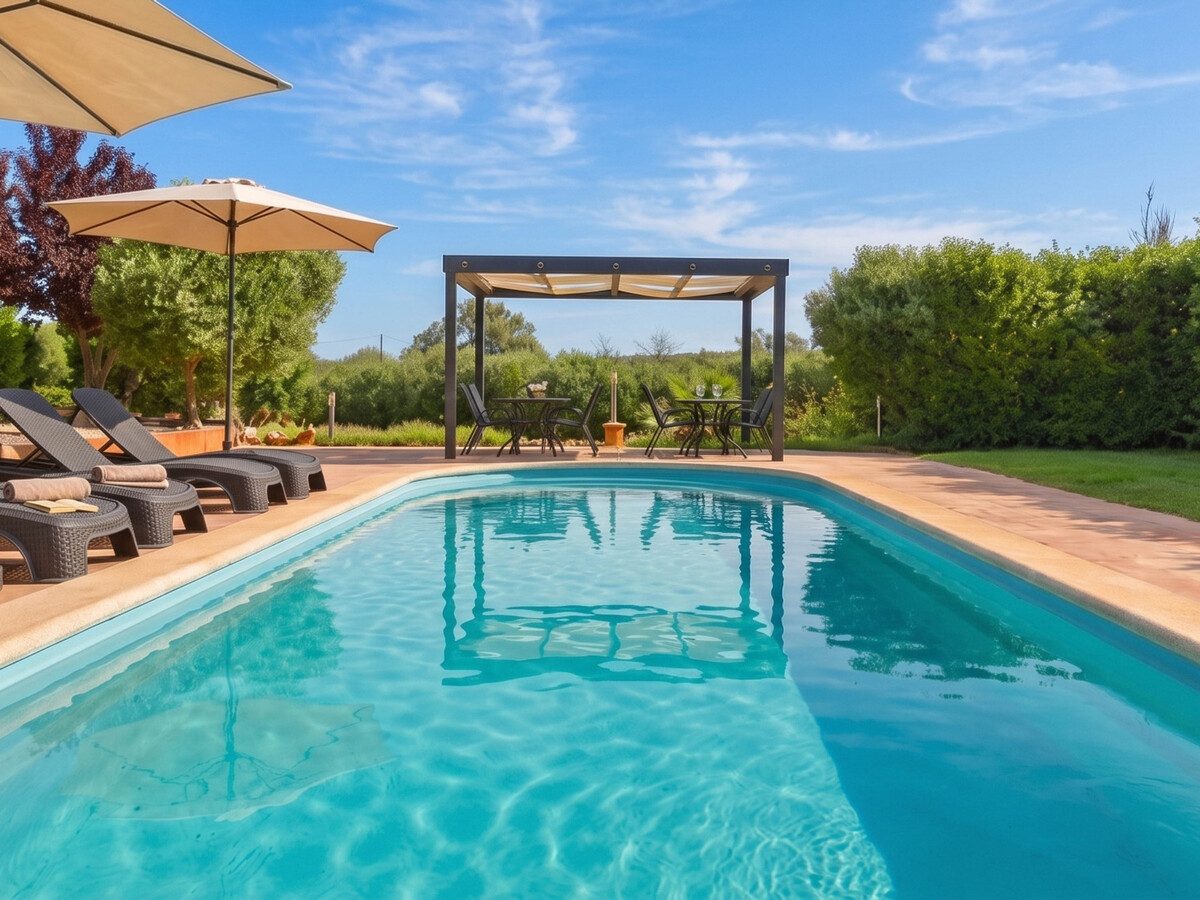 Villa Son Vigili : piscine 8,5 x 3,5 m à Campos - Photo 2