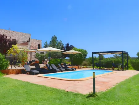 Location gite à Campos, Villa moderne Son Vigili avec piscine près de Campos