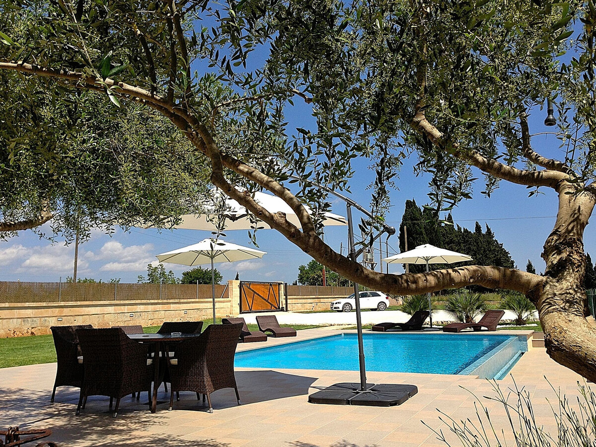 Villa rénovée 6 pers., piscine 5x10m et maison annexe à Llubí - Photo 18
